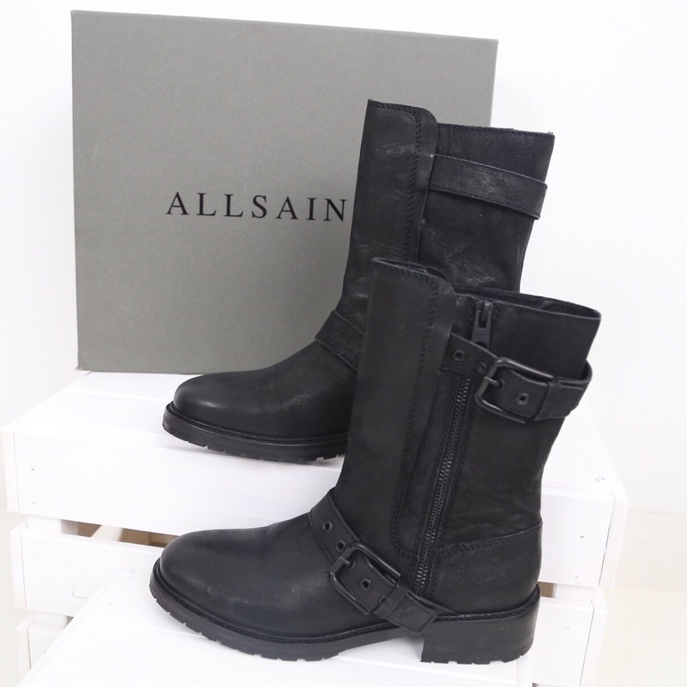 @ames7890 All Saints Kawai Engineer Boots. SAVING for @ames7890